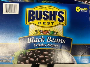 Bush's Black Beans, 15 Ounce (6 Count) - Picture 1 of 1