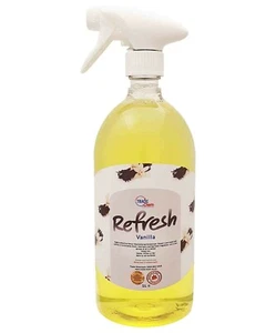 Air Freshener House Car Office 1L Spray Bottle Vanilla Fragrance Refresh - Picture 1 of 12