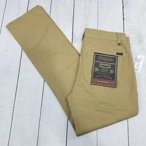 Pantalones chinos Brixton Reserve de ajuste estándar para hombre talla 30x30 - Imagen 1 de 7