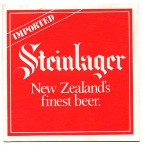 Neuseeland Newzealand Steinlager Beer alter Bierdeckel - 1960/70er - Picture 1 of 2