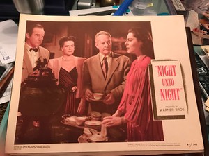 Night Unto Night 1949 Warner Brothers lobby card Viveca Lindfors Rosemary DeCamp