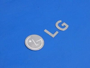 LG Side By Side Refrigerator LSXS26386S Nameplate Emblem MFT62346510 - Picture 1 of 2