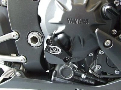 Yamaha YZF-R1 2007-2014 R&G Engine Protective Cover Slider ECS0031BK - Image 1 of 2