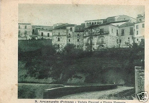 S. Arcangelo (Potenza) Veduta Pisacani e Piazza Marrocco f.p. - Foto 1 di 1