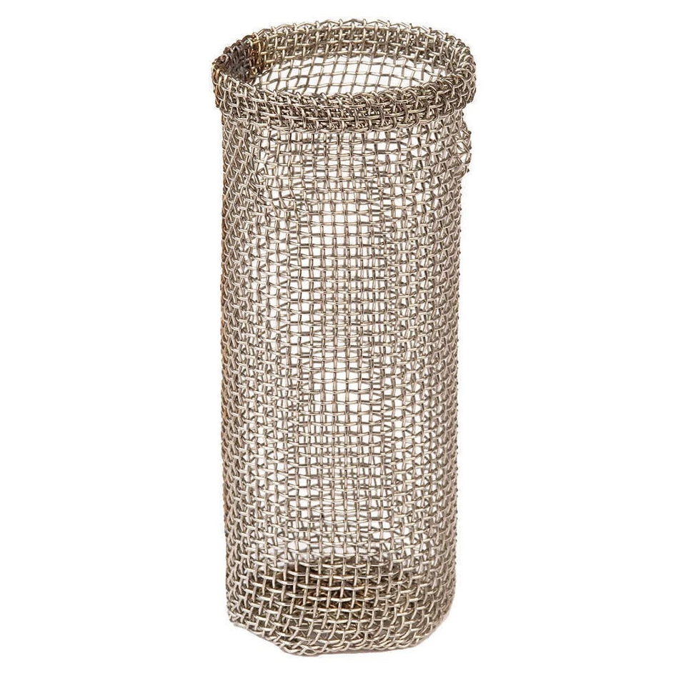 JUSTRITE 11007 Flame Arrestor, SS, Silver, 1-1/4"