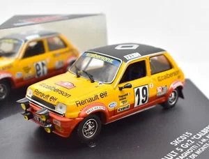 Modellino auto rally scala 1:43 Renault 5 Vitesse diecast modellismo statico bg - Foto 1 di 5