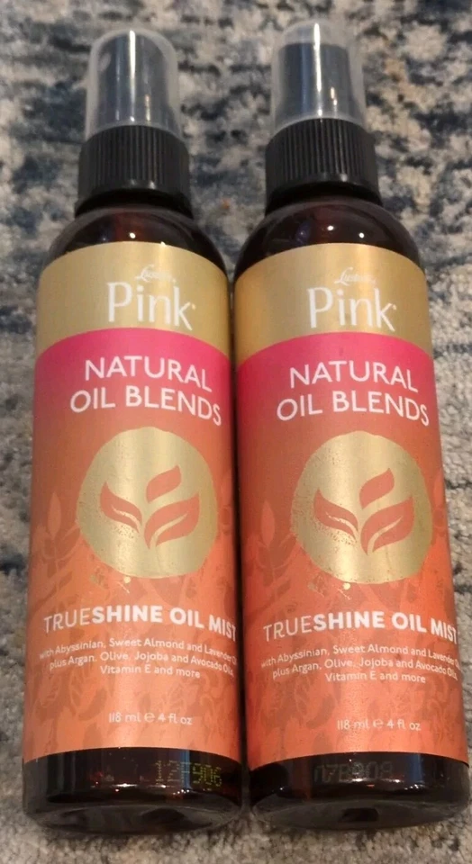 2 Pack Luster's Pink Natural Oil Blends Trueshine Oil Mist, 4 fl oz - Image 1 of 4