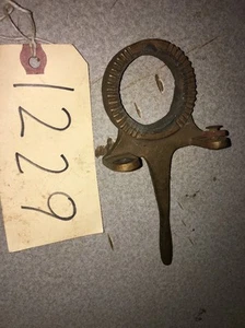 brass throttle handle antiques Vintage Old - Picture 1 of 8