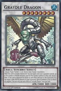 YUGIOH Graydle Dragon - DOCS-EN048 - Super Rare UNLIMITED Edition NM - Picture 1 of 1
