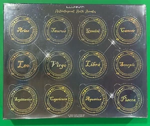 New Illuminati 12 Piece Bath Bombs Set Astrological Gift Relaxation Zodiac - Picture 1 of 2