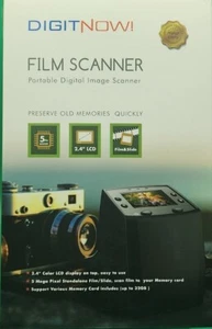 Digitnow schwarz Digiscan tragbarer 2,4 Zoll LCD Digital Film & Diascanner, Open B - Bild 1 von 4
