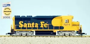 USA Trains G Scale R22451 - SANTA FE (blue/yellow) GP30 Locomotive - Picture 1 of 1