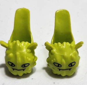 Monster High Clawdeen Wolf Dead Green Slippers - Picture 1 of 3