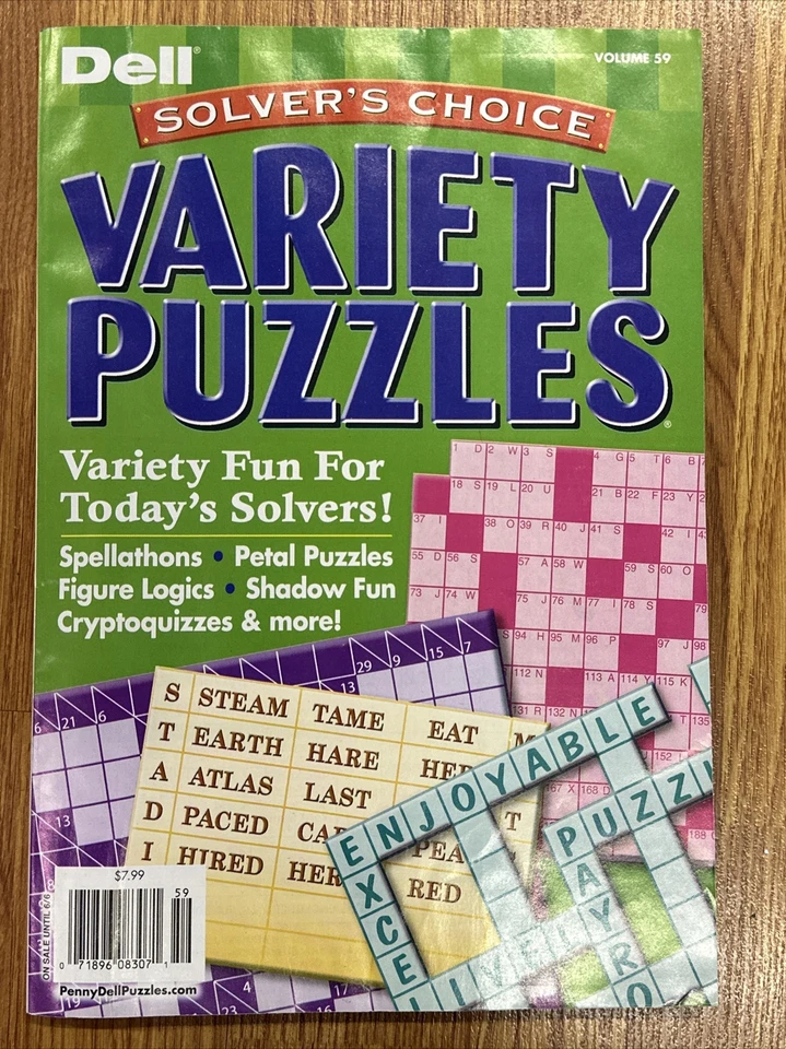 DELL Solver's Choice Variety Puzzles MAGAZINE Vol 59 2023 Foto 1 de 1