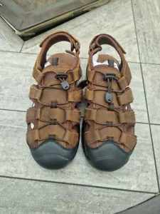 Josef Seibel Bart 02- Men’s Brown Sandals, Size 10. - Picture 1 of 5