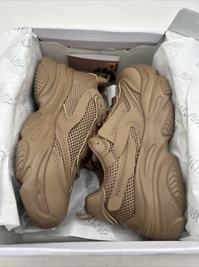 Women's Chunky Fashion Sneakers Platform Lace-Up Non-slip Lightweight Size 8 - Picture 1 of 7