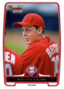 2012 Bowman Draft Draft Picks #BDPP97 Richard Bielski Phillies NM-MT 