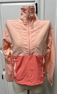 Mädchen Quarter Zip Packable Jacke Peach Orange All In Motion Größe-XS - Bild 1 von 10