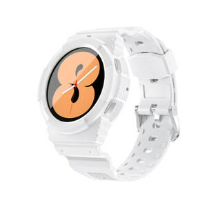 TPU Silicone Watch Strap Band + Case For Samsung Galaxy Watch 5/4 40/44mm Sport