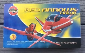 AIRFIX 1/72 BRITISH RED ARROWS HAWK FIGHTER JET MODEL KIT # 03026 FACTORY SEALED - Picture 1 of 3