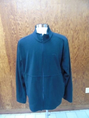 Urban Frontier Fleece Jacket Zipper Front Logo Black Size XL - Image 1 of 4