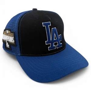 Cappello snapback regolabile Pro Standard Los Angeles Dodgers A-Frame Mesh Trucker - Foto 1 di 6
