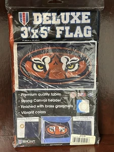 Auburn Tigers 3'X5' DELUXE YELLOW FLAG NEW WINCRAFT - Picture 1 of 4