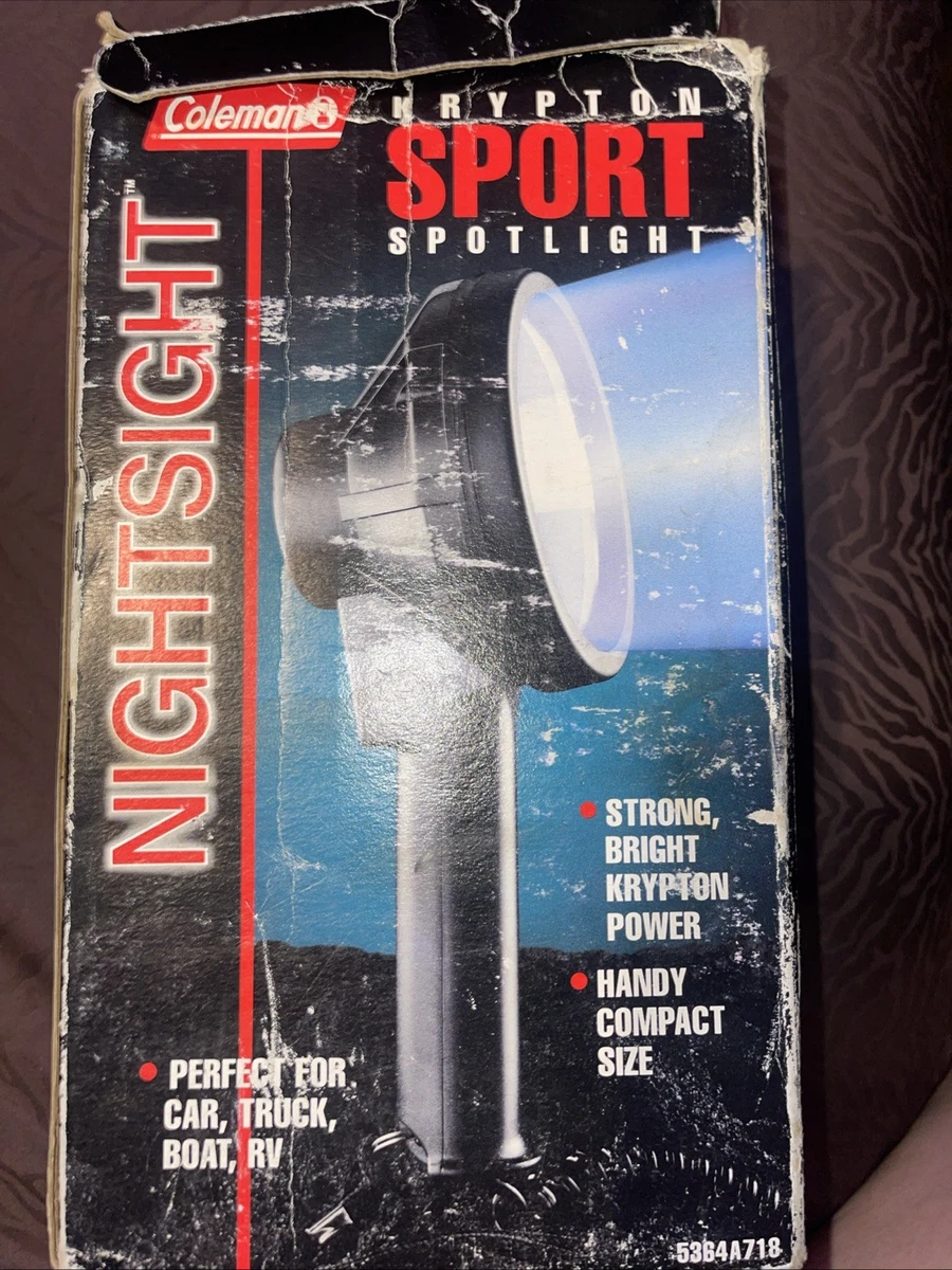 ライト・ランタン h820092HalogenSpotLight 5368a718 Coleman Krypton Sport Night Sight Spotlight 5364A718 12V Halogen