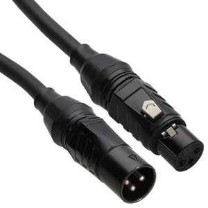 STAGE READY XLR 3 pin Microphone Lead Male to Female Mic Cable 1m/2m/3m/6m Lot - Picture 1 of 38