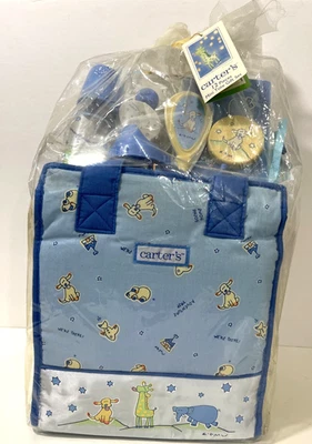 Bolso de Pañales Vintage Años 90 Y2K Carters Emu Namae Regalo Animales Azul ¡NUEVO! Foto 1 de 4