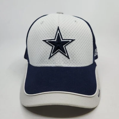 Dallas Cowboys Reebok NFL Equipo Logo Correa Trasera Gorra de Béisbol Usada Foto 1 de 4