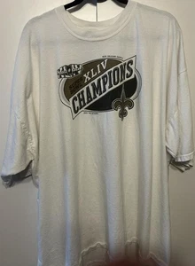 3XL New Orleans Saints - Super Bowl XLIV - Reebok - Picture 1 of 4