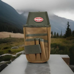 Bucket Boss 54170 Utility Pouch With Flap Fit, Polyester, 5 Pockets - Picture 1 of 5