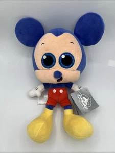 Disney Parks Merchandise Plüsch Mickey Mouse 12 Zoll große Glitzeraugen Neu mit Etikett - Bild 1 von 7
