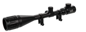 Mira telescópica iluminada Lancer Tactical AOEG 6-24X50 roja y verde (color: negra) Airsof - Imagen 1 de 4