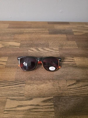 Óculos de sol Harley Davidson laranja e preto - Imagem 1 de 2