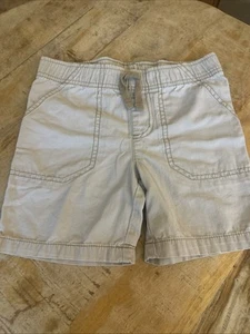 JUMPING BEANS - BOYS - SHORTS - KHAKI - SIZE 3T Pockets Drawstring - Picture 1 of 8