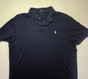 Polo Ralph Lauren Pima Soft Touch Mens Size L Short Sleeve Polo Shirt - Picture 1 of 11