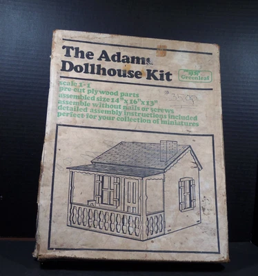 Vintage Greenleaf The Adams Dollhouse Kit 8002 Sealed Box - Image 1 of 4