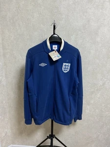Umbro England Soccer Football Blue Zip Jacket Men’s Size M Medium - Bild 1 von 14