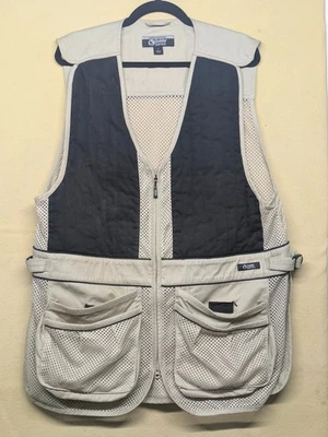 Gander Mountain Guide Series Mesh Hunting/Shooting Vest Mens L Tan W/Black - Image 1 of 4