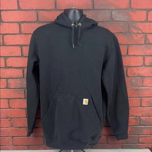 Carhartt Black Pullover Hoodie Loose fit Men's Medium - Picture 1 of 8