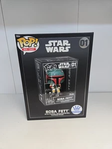 Funko Pop! Die-Cast Star Wars Boba Fett 01 Funko Shop Exclusive  - Foto 1 di 7