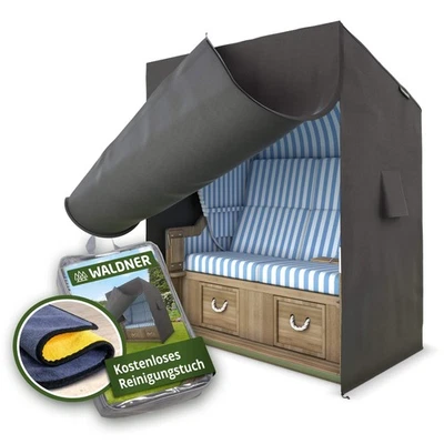 WALDNER Strandkorb Schutzhülle | Oxford 600D | Abdeckung Strandkorbhülle - Bild 1 von 4