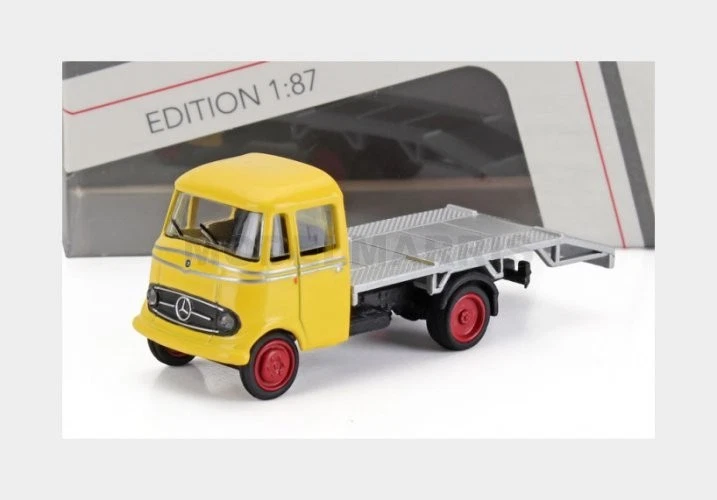 1 87 SCHUCO Mercedes Benz L319 Wrecker Road Service 1961 452678300