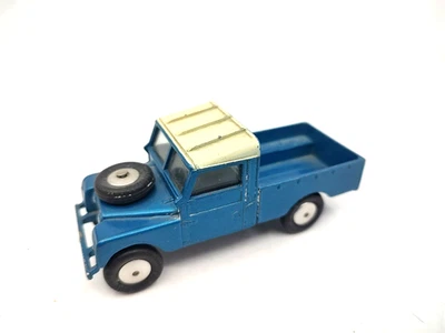 Vintage Corgi Toys Blue Land Rover Pickup 109 WB Truck Diecast - Image 1 of 4