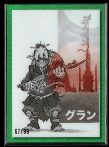 2023 Topps Star Wars Galaxy Art of "The Duel" Galactic Green /99 #GV-19 - Picture 1 of 2