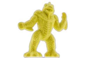 Borrador vintage años 70 DEINER amarillo Ymir Monster - Imagen 1 de 6