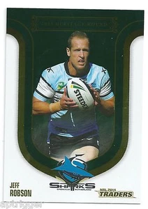 2014 NRL Traders Heritage Round (SR 2013 / 36 ) Jeff ROBSON Sharks - Picture 1 of 1