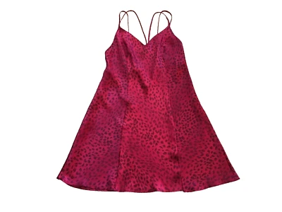 Camisón Frederick's of Hollywood Chemise Babydoll estampado rojo - mediano Foto 1 de 4